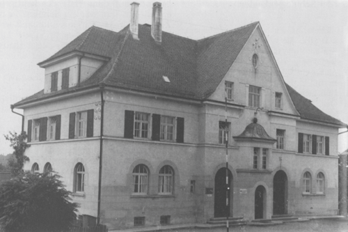Schul- und Rathaus 1933
